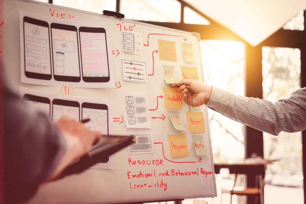 At this phase, designers generate ideas with the knowledge derived from the first two steps